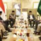 Menag Nasaruddin Umar bertemu para tokoh agama di ruang pertemuan Masjid Istiqlal Jakarta (foto :  Kemenag)