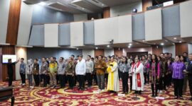 Sejumlah Pejabat Pimpinan Tinggi Madya dan Pratama di Lingkungan Kemenko Perekonomian saat di lantik. (foto : Humas Kemenko Perekonomian)