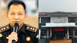 Kepala Seksi Perdata dan Tata Usaha Negara (Kasi Datun) Kejari Jakarta Timur, Rahmadhy Seno Lumakso, SH, MH, dengan wartawan, Kepala Seksi Intelijen Kejari Jakarta Timur, Yogi Sudarsono, SH, MH, memberikan klarifikasi resmi.