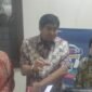 Menteri Perumahan dan Kawasan Permukiman (PKP) Maruarar Sirait didampingi Ketua KPPU M.Fanshurullah Asa (kiri) saat memberikan keterangan dihadapan. awak media.
(Foto : Sirhan) 

