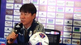 Pelatih Kepala Timnas Indonesia Shin Tae yong (foto; Dok.Sirhan)
