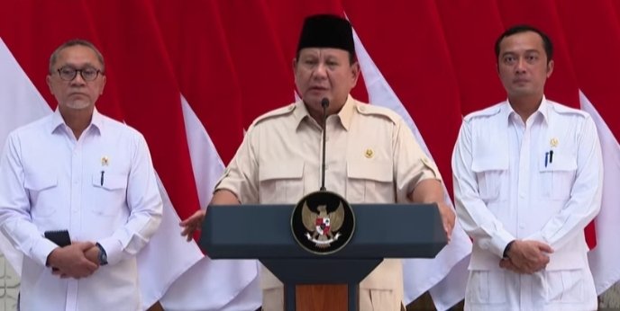 Presiden Prabowo telah mengintruksikan para menterinya untuk memastikan ketersediaan bahan pokok di bulan Ramadhan.