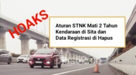 Perubahan Tilang STNK Mati Dua Tahun Kendaraan di Sita,Hoaks