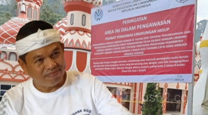 Dedi Mulyadi berharap agar penyegelan tersebut bisa mendorong perusahaan untuk mengembalikan lahan sesuai dengan fungsi awalnya