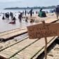 Jembatan Bambu Pantai Cerita, Pandeglang Banten 