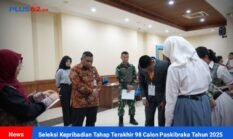Kesbangpol Gandeng Tim Psikologi Seleksi Kepribadian Tahap Akhir 98 Calon Paskibraka Tahun 2025