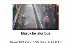 Cerita Warga Bayar Pajak Hampir 2 Juta, Terdeteksi ETLE 2 Kali Masuk Jalur Busway