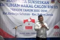Jayadi memperoleh 25 suara, sementara Asnawi mendapatkan 18 suara dan Sarif meraih 4 suara. Dengan perolehan suara tersebut, Jayadi sah menjabat sebagai Ketua RW 03 untuk periode 2025-2030