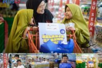 Sebanyak 480 anak yatim dan dhuafa dari berbagai wilayah di Jakarta mengikuti kegiatan Belanja Bareng Anak Negeri 
