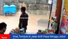 Tembok Beton di Jakarta Selatan Jebol Diterjang Hujan Deras (dok.istimewa)
