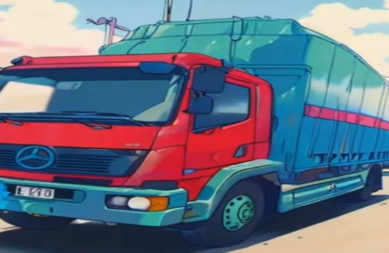 Ilustrasi Kendaraan Angkutan Barang Over Dimension and Over Loading (ODOL)