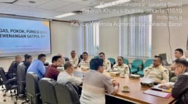 Satpol PP Gandeng Pokja PWI Jakarta Barat, Bangun Komunikasi untuk Jakarta yang Tertib