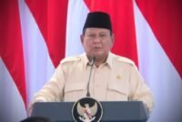 Presiden Prabowo Subianto menghadiri acara peringatan Hari Pendidikan Nasional 