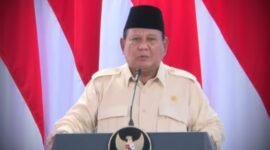 Presiden Prabowo Subianto menghadiri acara peringatan Hari Pendidikan Nasional 