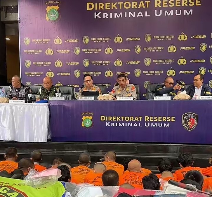 Polda Metro Jaya Tangkap 3.559 Orang dalam Operasi Berantas Jaya, 348 Ditetapkan sebagai Tersangka Premanisme
