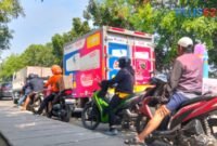 Foto, Macet Parah di Jalan Kapuk Raya, Warga Frustasi Terjebak Lebih dari Satu Jam