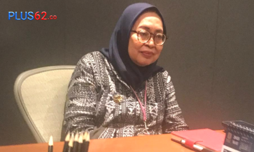 Ket. Gbr. Direktur Utama PT Jakarta Monorail, Ir. Sukmawati Syukur di kantornya Rabu 4 Juni 2025. foto: dok.istimewa