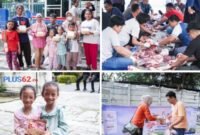 Wujudkan Sinergi Kemanfaatan Kurban, Bakrie Amanah Tebar 440 Hewan Kurban