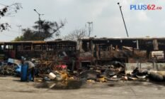 Bus Terbakar di Terminal Rawa Buaya Bukan Lagi Milik Transjakarta