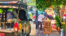 Warga menyayangkan maraknya PKL yang tiba-tiba membuka lapak di trotoar membuat pejalan kaki terpaksa melewati badan jalan. 