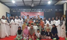 Polsek Benda Gelar Acara Pengajian Rutin dan Santunan Anak Yatim