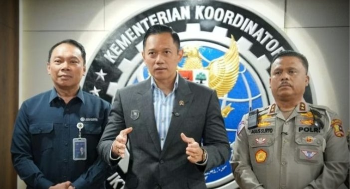 Menko AHY Bersinergi dengan Korlantas Polri Tindak Tegas Kendaraan Overload dan Overdimension