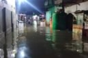 Perkampungan Kapuk, Kecamatan Cengkareng, Jakarta Barat terendam banjir usai hujan deras 