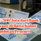 Modus Ban Kempes, Wanita di Depok Kehilangan Uang Rp 300 Juta Usai Ambil dari Bank
