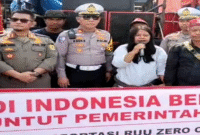 Aksi Mokernas Sopir Logistik, dok.istw