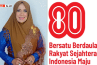 Hj Andi Nirwana wanita bersahaja berharap peringatan kemerdekaan kali ini berlangsung lebih semarak dan menyentuh seluruh lapisan masyarakat
