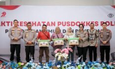 Satkes Pusdokkes Polri T.A 2025 Gelar Bakti Kesehatan di Tangerang