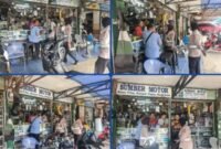 Satuan Lalu Lintas (Satlantas) Jakarta Pusat mendatangi salah satu toko penjual klakson "telolet" yang berada di kawasan pusat perbelanjaan Pekan Raya Jakarta (PRJ) Kemayoran,dok TMC Polda Metrojaya 