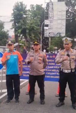 Satlantas Jaksel Lakukan Penutupan Sementara Jalan Iskandar Muda, Ada Kegiatan HBKB