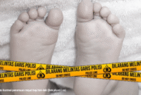Foto ilustrasi penemuan mayat bayi laki-laki (Dok Plus62.co)