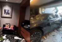 Kondisi rumah Ahmad Sahroni Yang di Geruduk Massa (dok.istimewa)