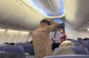 pria berinisial H diturunkan secara paksa dari pesawat Lion Air nomor penerbangan JT-308 rute Jakarta–Kualanamu, setelah berteriak dan mengancam adanya bom di dalam pesawat.