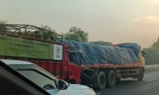 Viral Truk Bermuatan Elpiji Tabrak Truk Tronton di Tol JORR, Sopir Tewas Terjepit