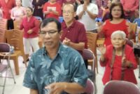 Kembalinya Pdt Decky disambut sukacita. Selama masa ketegangan, jemaat terpaksa beribadah berpindah dari rumah ke rumah.