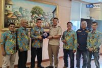 Ketua Pokja PWI, Helmi AR, memperkenalkan jajaran pengurus yang baru setahun dilantik. Ia menegaskan komitmen Pokja PWI untuk menjadi jembatan informasi antara BPN dan masyarakat.