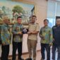 Ketua Pokja PWI, Helmi AR, memperkenalkan jajaran pengurus yang baru setahun dilantik. Ia menegaskan komitmen Pokja PWI untuk menjadi jembatan informasi antara BPN dan masyarakat.