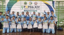 POPDA XIV Jawa Barat Tahun 2015, Cabang Olahraga (Cabor) Karate diikuti 25 kabupaten/kota se-Jawa Barat. Dari 25 kabupaten/kota tersebut hanya 14 kabupaten/kota yang berhasil meraih medali