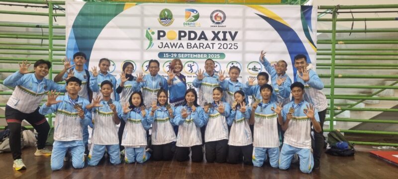 POPDA XIV Jawa Barat Tahun 2015, Cabang Olahraga (Cabor) Karate diikuti 25 kabupaten/kota se-Jawa Barat. Dari 25 kabupaten/kota tersebut hanya 14 kabupaten/kota yang berhasil meraih medali