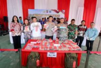 Kepolisian Daerah Kalimantan Tengah (Polda Kalteng) berhasil menggagalkan penyelundupan 46,7 kilogram sabu lintas provinsi