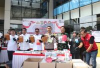 Polres Metro Tangerang Kota Tegas Perangi Narkoba, Musnahkan Ribuan Gram Barang Bukti dan Deklarasi Anti Narkoba