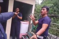 Tangkapan Layar warga geruduk pos dishub kabupaten Bogor (dok.istimewa)