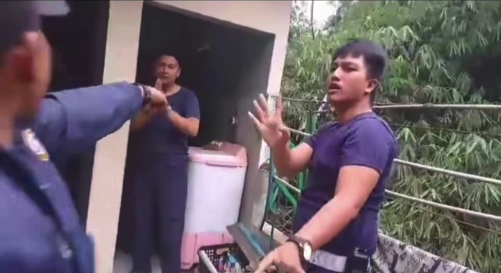 Tangkapan Layar warga geruduk pos dishub kabupaten Bogor (dok.istimewa)