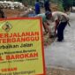 warga perbaiki jalan rusak di pandeglang-Banten. dok. istimewa 