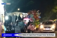 Pasar Malam di Jalan Kali Baru Timur Kapuk. Dok.istimewa