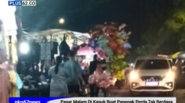 Pasar Malam di Jalan Kali Baru Timur Kapuk. Dok.istimewa