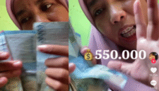 Tangkapan layar video tiktok yang di unggah akun tiktok @cerita4na